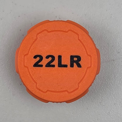 22 LR Mini Ammo Storage Case Container 55 Rounds with Screw On Lid - 1 Pack