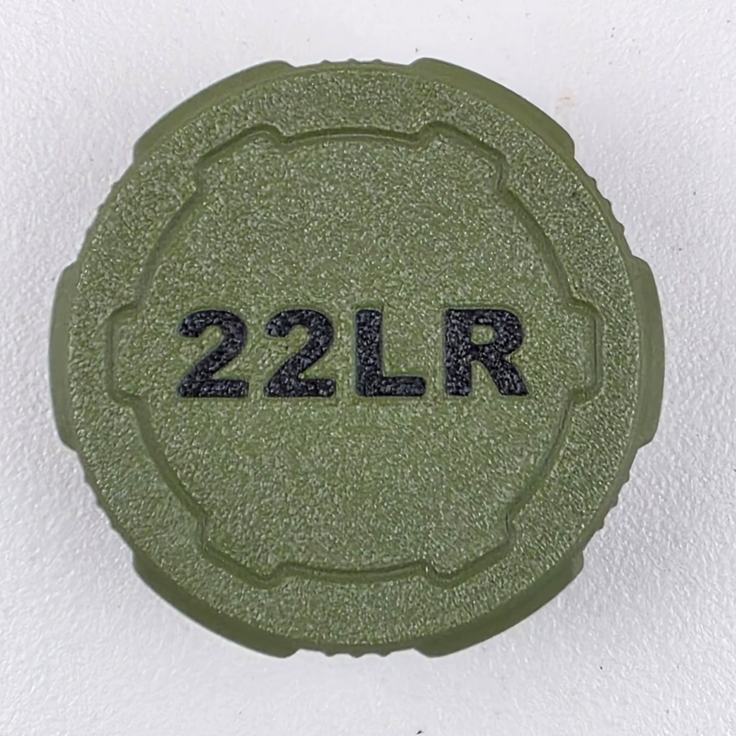 22 LR Mini Ammo Storage Case Container 55 Rounds with Screw On Lid - 1 Pack