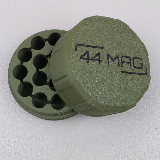 44 MAG Ammo Box Storage Case Container 16 Rounds with Screw On Lid 3D Printed