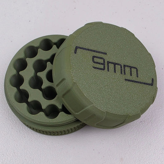 9mm Ammo Box Storage Case 20 Rounds with Screw On Lid | Trusted eBay Seller 🌟